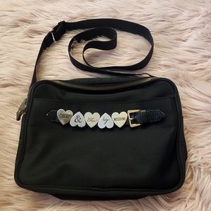 Moschino Cheap & Chic nylon crossbody vintage charms shoulder bag